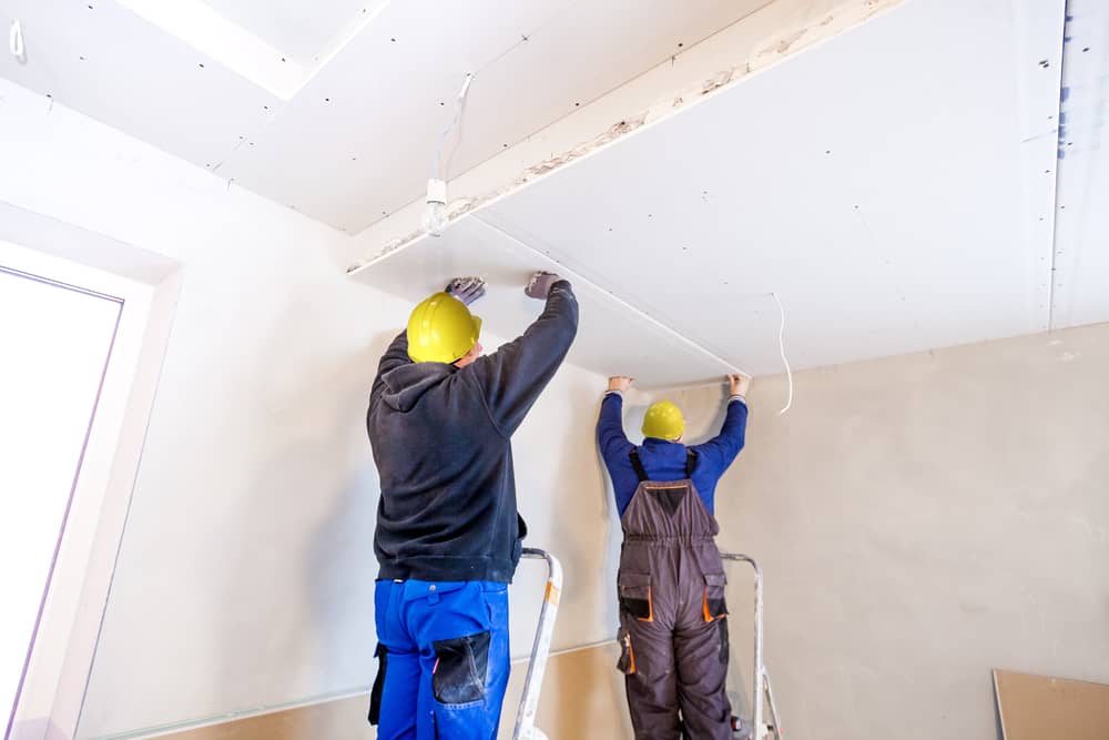 Labor cost to hang and finish drywall ceiling Real Estimate Services