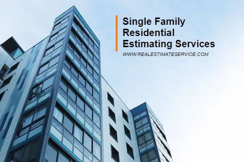 Single Family Residential Estimating